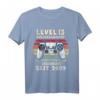 Level 13 Geburtstag T-Shirt für Jungen - Lustiges Gamer Geschenk mit Spruch 'Level 13 Freigeschaltet' für 13-Jährige