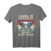 Level 13 Geburtstag T-Shirt für Jungen - Lustiges Gamer Geschenk mit Spruch 'Level 13 Freigeschaltet' für 13-Jährige