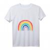 Süßes Kinder Regenbogen T-Shirt für Mädchen – Perfektes Geschenk zum Geburtstag oder Weihnachten
