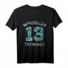 Endlich 13. Geburtstag Mädchen & Junge - Offizielles Teenager T-Shirt, Lustiges Geburtstagsgeschenk & Partyzubehör für Teenager