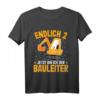 Kinder 2. Geburtstag Bagger T-Shirt für Jungen - Perfektes Geschenk zum Kindergeburtstag & Bauleiter Motto