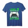 Level 15 Geburtstag Junge Gamer T-Shirt - Lustiges Gaming Geschenk für Teenager & Zocker zum 15. Geburtstag 2008