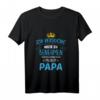Kinder Ich versuche mich zu benehmen aber ich komme nach Papa T-Shirt - Lustiges Geschenk für Kinder, Bruder, Vater & Familienfeier