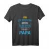 Kinder Ich versuche mich zu benehmen aber ich komme nach Papa T-Shirt - Lustiges Geschenk für Kinder, Bruder, Vater & Familienfeier