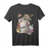 HapDog Bambi Thumper Vintage Floral Portrait T-Shirt – Lizenziertes Disney Fan Shirt für Geburtstagsfeier & Nostalgie-Liebhaber