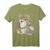 HapDog Bambi Thumper Vintage Floral Portrait T-Shirt – Lizenziertes Disney Fan Shirt für Geburtstagsfeier & Nostalgie-Liebhaber