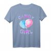 Zuckerwatte Mädchen & Frauen T-Shirt - Buntes Candy Girl Design für Geburtstage, Süßigkeiten-Fans und alle, die Spaß an bunten, verspielten Styles haben