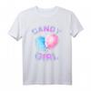 Zuckerwatte Mädchen & Frauen T-Shirt - Buntes Candy Girl Design für Geburtstage, Süßigkeiten-Fans und alle, die Spaß an bunten, verspielten Styles haben