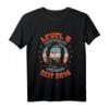 Kinder Level 9 Jahre Geburtstagsshirt für Jungen – Gamer Geschenk 2014, Party- und LAN-Outfit für den Geburtstag