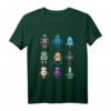 Kinder Ich liebe Roboter Geschenk – Roboter T-Shirt für alle Altersgruppen, perfekt für Schule, Halloween & Robotik-Geburtstage