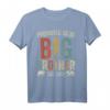 Big Brother Promoted To Big Brother 2023 T-Shirt – Süßes Retro-Vintage Design für Schwangerschaftsankündigung & Geschwistergeschenke