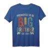 Big Brother Promoted To Big Brother 2023 T-Shirt – Süßes Retro-Vintage Design für Schwangerschaftsankündigung & Geschwistergeschenke