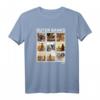 HapDog Group Shot Photo Panel Collage T-Shirt - Personalisierte Geburtstagskleidung mit Lizenzdesign