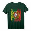 PORTUGAL Flagge T-Shirt für Damen, Herren und Kinder – Klassisch geschnitten, doppelt genähter Saum, perfekt für Fans und Reisen