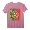 PORTUGAL Flagge T-Shirt für Damen, Herren und Kinder – Klassisch geschnitten, doppelt genähter Saum, perfekt für Fans und Reisen