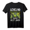 10 Jahre Level 10 Freigeschaltet Legendar Seit 2013 Kinder T-Shirt – Perfektes Gaming Geburtstagsgeschenk für Jungen