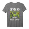 10 Jahre Level 10 Freigeschaltet Legendar Seit 2013 Kinder T-Shirt – Perfektes Gaming Geburtstagsgeschenk für Jungen