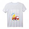Kinder 4. Geburtstag T-Shirt - Ich bin schon 4 Jahre mit Feuerwehrauto Motiv, ideales Geschenk für kleine Feuerwehrfans und Geburtstagskinder