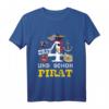 Kinder Geburtstagsshirt 4 Jahre Junge Pirat Piratenkostüm Geschenk T-Shirt – Perfekt für Piratenpartys, Geburtstage, Fasching & Einschulung