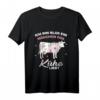 Kuh Shirt Damen Mädchen Landwirt Geschenk Kühe Rinder – Perfektes Tierliebhaber T-Shirt für Landwirte und Kuhbesitzer
