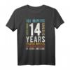 Geburtstag 14 Geschenke Shirt für Jungen & Mädchen - Lustiges T-Shirt zum 14. Geburtstag, klassisch geschnitten