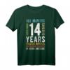 Geburtstag 14 Geschenke Shirt für Jungen & Mädchen - Lustiges T-Shirt zum 14. Geburtstag, klassisch geschnitten