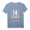Geburtstag 14 Geschenke Shirt für Jungen & Mädchen - Lustiges T-Shirt zum 14. Geburtstag, klassisch geschnitten
