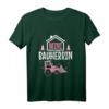 Kinder Richtfest Hausbau T-Shirt mit Bagger & Chefin der Baustelle - Lustiges Geschenk für kleine Bauherrinnen