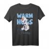HapDog Frozen Olaf T-Shirt - Weihnachts- und Feiertagsmotiv mit Warm Hugs Spruch