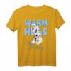 HapDog Frozen Olaf T-Shirt - Weihnachts- und Feiertagsmotiv mit Warm Hugs Spruch