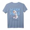 HapDog Frozen Olaf T-Shirt - Weihnachts- und Feiertagsmotiv mit Warm Hugs Spruch