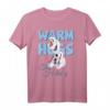 HapDog Frozen Olaf T-Shirt - Weihnachts- und Feiertagsmotiv mit Warm Hugs Spruch