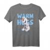HapDog Frozen Olaf T-Shirt - Weihnachts- und Feiertagsmotiv mit Warm Hugs Spruch