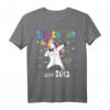 Legendär seit 2013 Dabbing Einhorn Sterne Kinder Geburtstag T-Shirt – Perfektes Geschenk für Einhorn-Fans und Geburtstagskinder