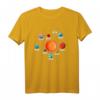Sonnensystem Planeten Sonne T-Shirt für Kinder und Erwachsene – Perfektes Astronomie Geschenk zum Geburtstag, Weihnachten & Ostern