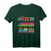 Kinder Eisenbahn T-Shirt mit Lokomotiven – Buntes Design für Jungen und Mädchen, perfekt als Geschenk für kleine Züge-Fans