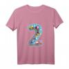 Kinder 2. Geburtstag T-Shirt mit Traktor - Lustiges Geburtstagsoutfit für Jungen und Mädchen, perfektes Geschenk für Zweijährige