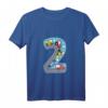 Kinder 2. Geburtstag T-Shirt mit Traktor - Lustiges Geburtstagsoutfit für Jungen und Mädchen, perfektes Geschenk für Zweijährige