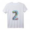 Kinder 2. Geburtstag T-Shirt mit Traktor - Lustiges Geburtstagsoutfit für Jungen und Mädchen, perfektes Geschenk für Zweijährige