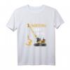 Kinder Kran Bagger T-Shirt für 3 Jahre Jungen - Lustiges Geburtstagsgeschenk zum dritten Geburtstag für Kinder und Mädchen