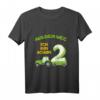Kinder T-Shirt zum 2. Geburtstag mit Traktor-Design - Lustiges Geschenk für kleine Traktorfahrer Jungen