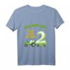 Kinder T-Shirt zum 2. Geburtstag mit Traktor-Design - Lustiges Geschenk für kleine Traktorfahrer Jungen