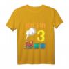 Kinder 3. Geburtstag Junge - Ich Bin Drei Jahre Alt Zug Eisenbahn T-Shirt für den dritten Kindergeburtstag