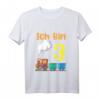 Kinder 3. Geburtstag Junge - Ich Bin Drei Jahre Alt Zug Eisenbahn T-Shirt für den dritten Kindergeburtstag
