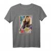 HapDog Harry Potter Hermione Colorful Paper Collage T-Shirt – Offizielles Fan-Merchandise für Fans der Fantasy-Serie
