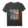 Kinder Monster Truck Geburtstag Deko & T-Shirt für 3 Jahre Junge - Ich Bin 3, Klassisch geschnitten