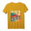 Kinder Monster Truck Geburtstag Deko & T-Shirt für 3 Jahre Junge - Ich Bin 3, Klassisch geschnitten