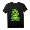 Frosch Liebhaber Damen & Kinder T-Shirt – Süßes Tiermotiv, Perfekt für Geburtstag & Weihnachten, ideales Geschenk für Froschfans