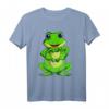 Frosch Liebhaber Damen & Kinder T-Shirt – Süßes Tiermotiv, Perfekt für Geburtstag & Weihnachten, ideales Geschenk für Froschfans