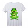 Frosch Liebhaber Damen & Kinder T-Shirt – Süßes Tiermotiv, Perfekt für Geburtstag & Weihnachten, ideales Geschenk für Froschfans